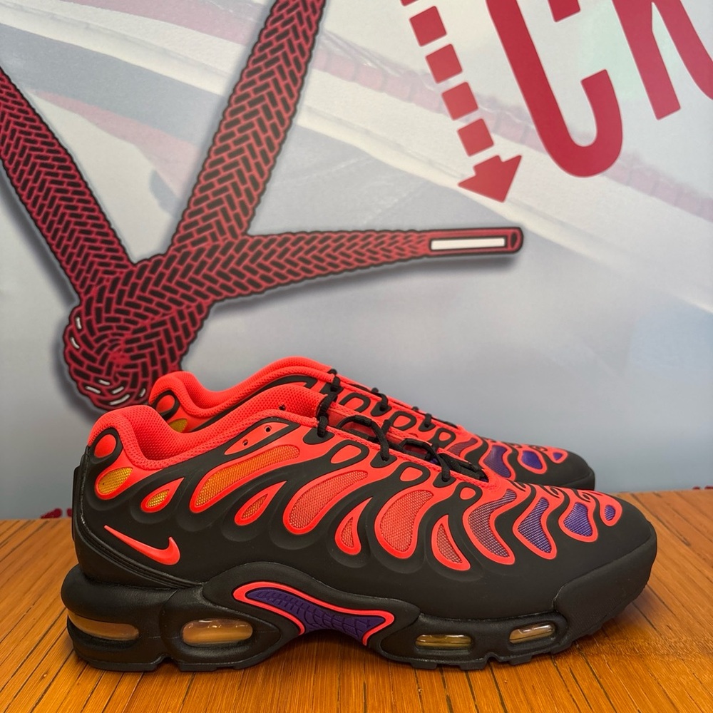 Nike Air Max Plus Drift All Day Bright Crimson Mens Size 11.5 NEW
